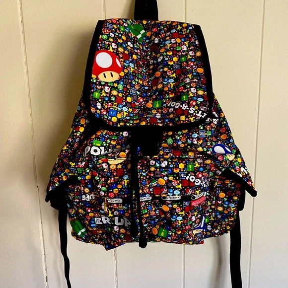 Lesportsac | Bags | Le Sportsac Nintendo Voyager Backpack  display picture 2